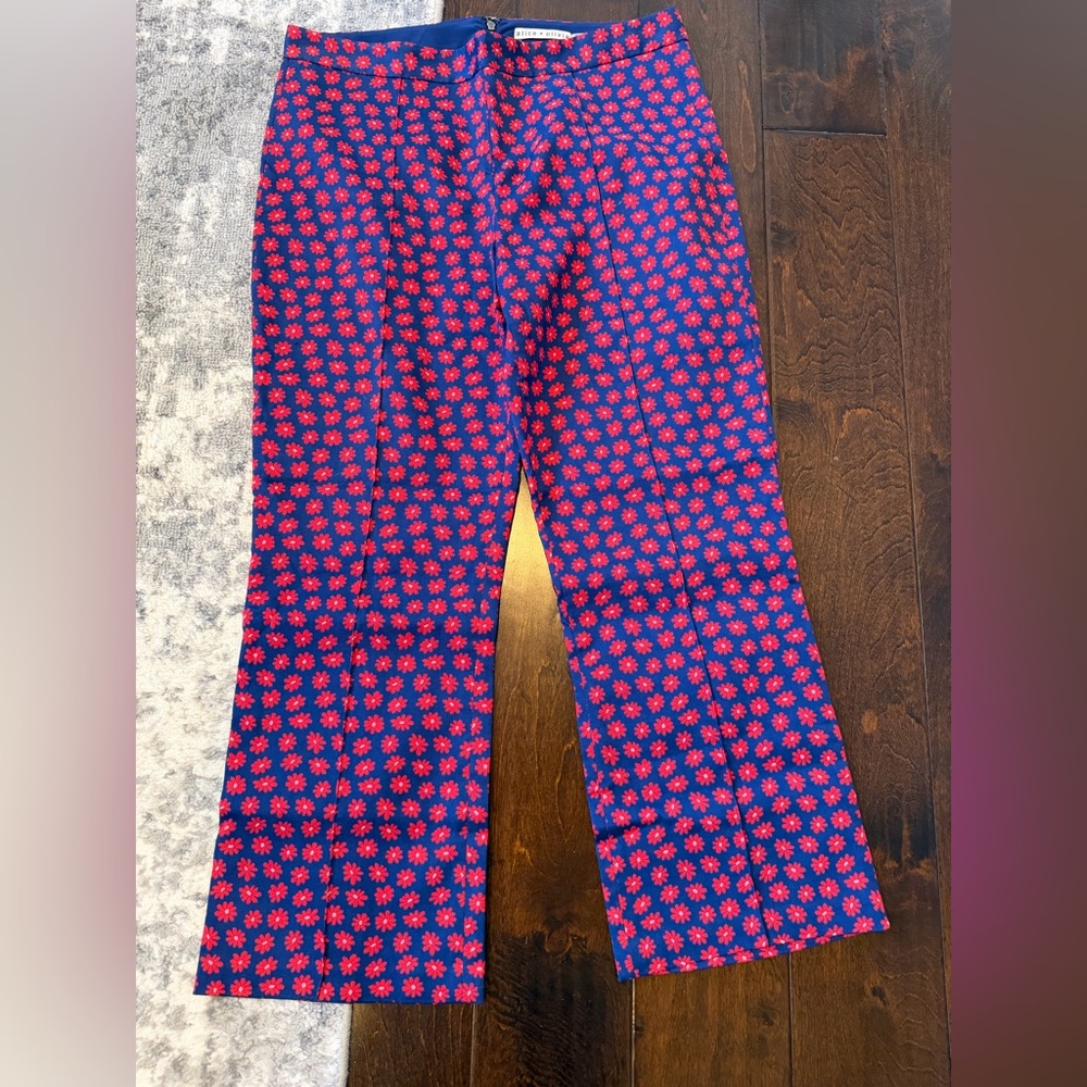 Alice + Olivia Floral Pants